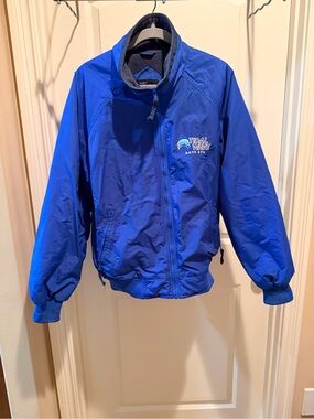 Port Authority Blue Men's Puffer Jacket with Embroidered Logo